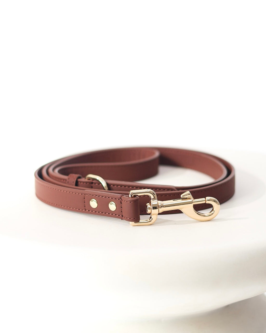 Chestnut Path Vegan Leather Lead