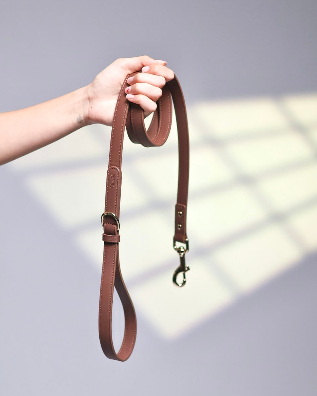 Chestnut Path Vegan Leather Lead