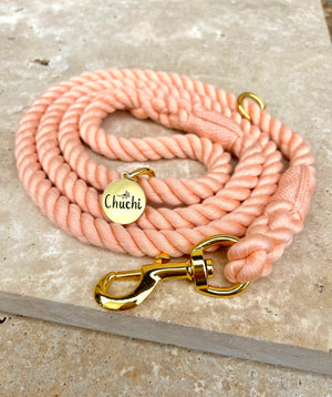 Peach Rope Lead